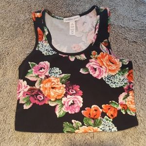 Floral Crop Top